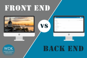 Frontend vs backend development