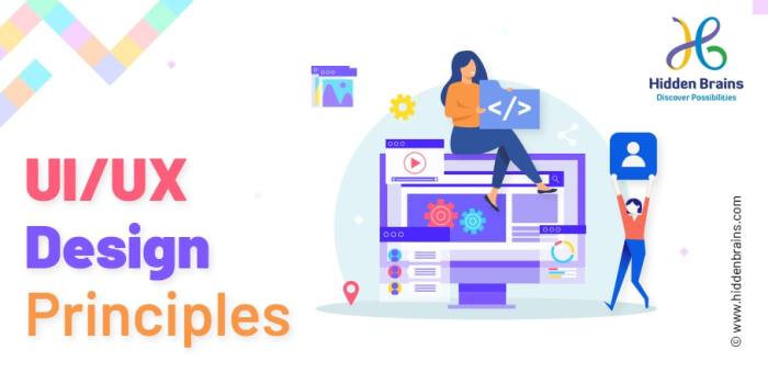 UX/UI design principles